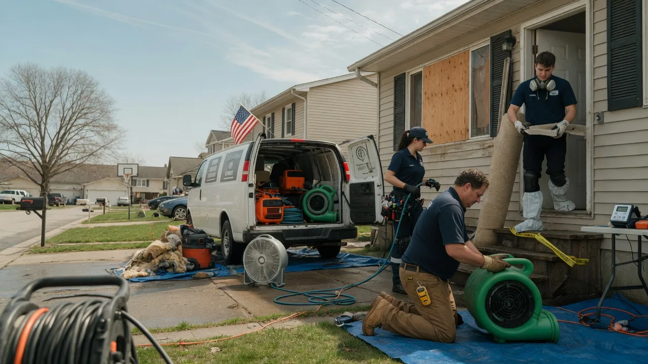 Water Damage Restoration in Adelphi, OH near me